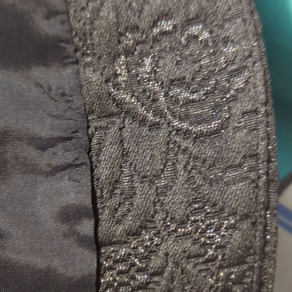 Badgley Mischka black brocade jacket 🆕 - Picture 8 of 8